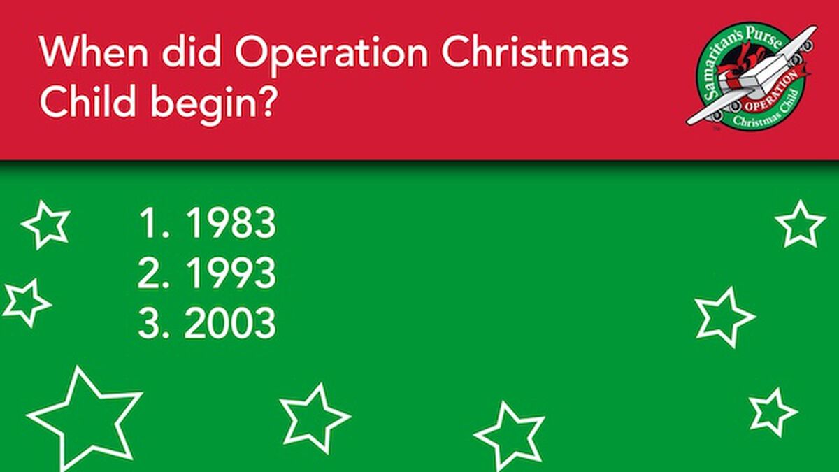 Operation Christmas Child: Trivia image number null
